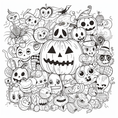 Coloriage Halloween